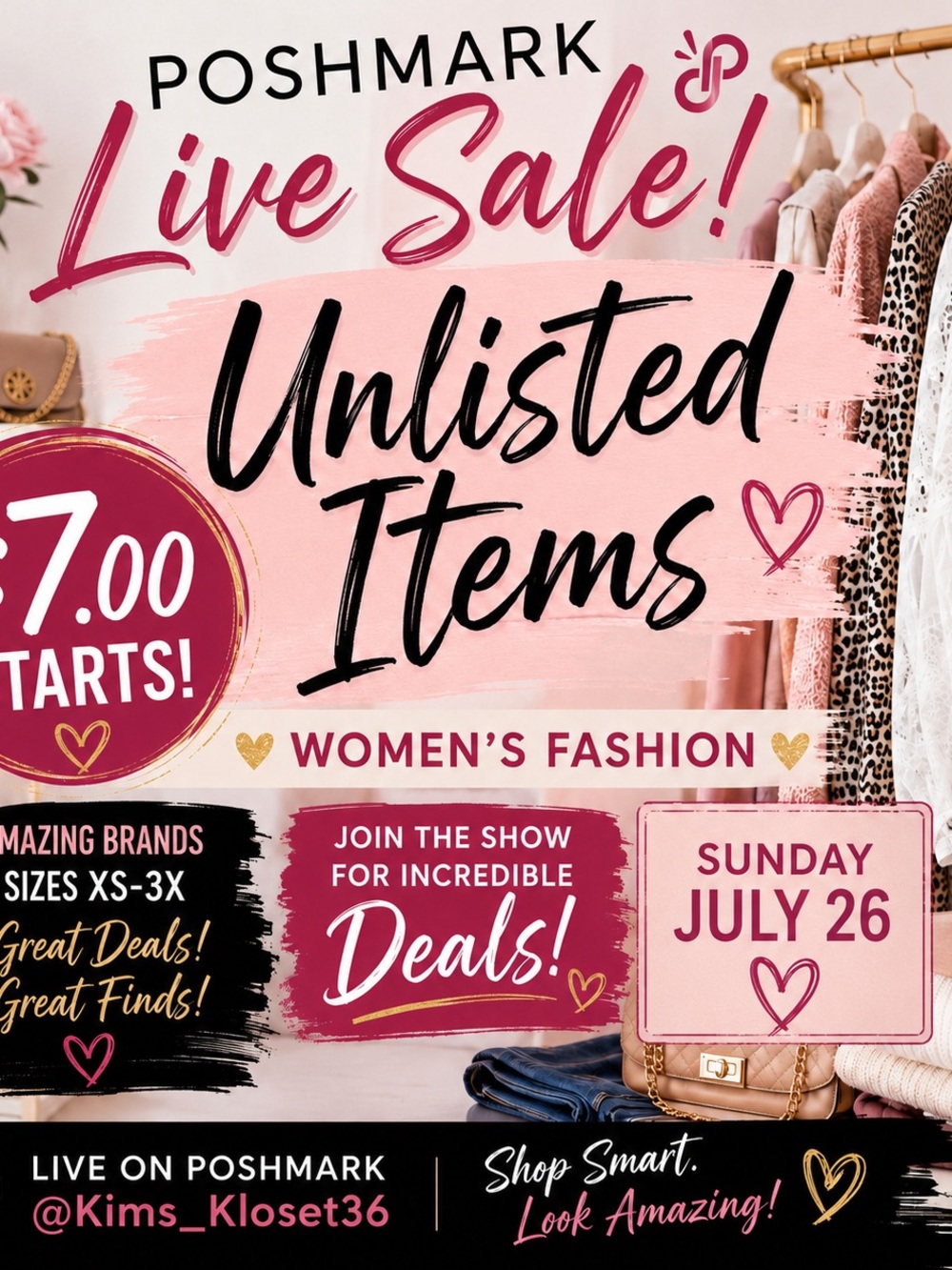 Women’s Fashion Live Sale